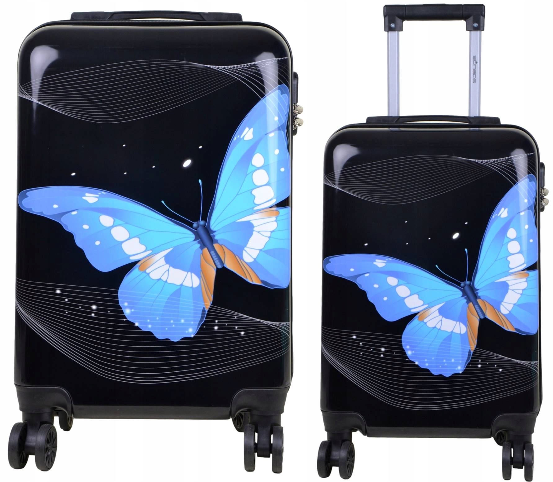 Walizka kabinowa SunBag model Noctis Blue wymiar Ryanair