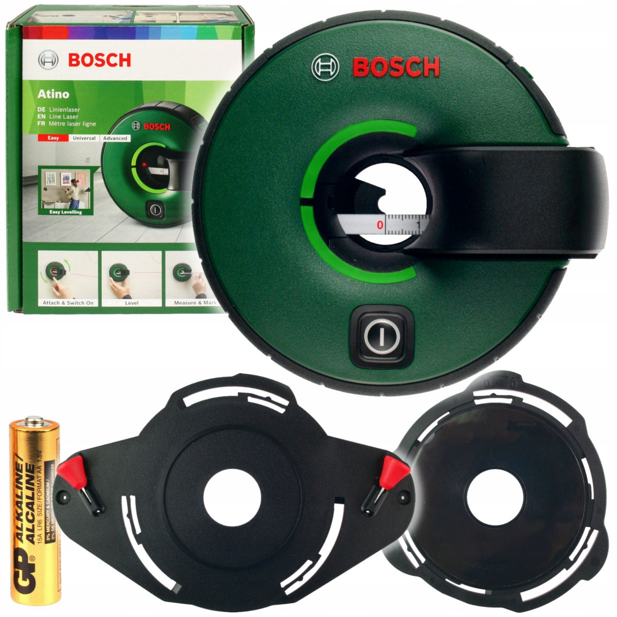 

Laser Linowy Miara Atino Bosch