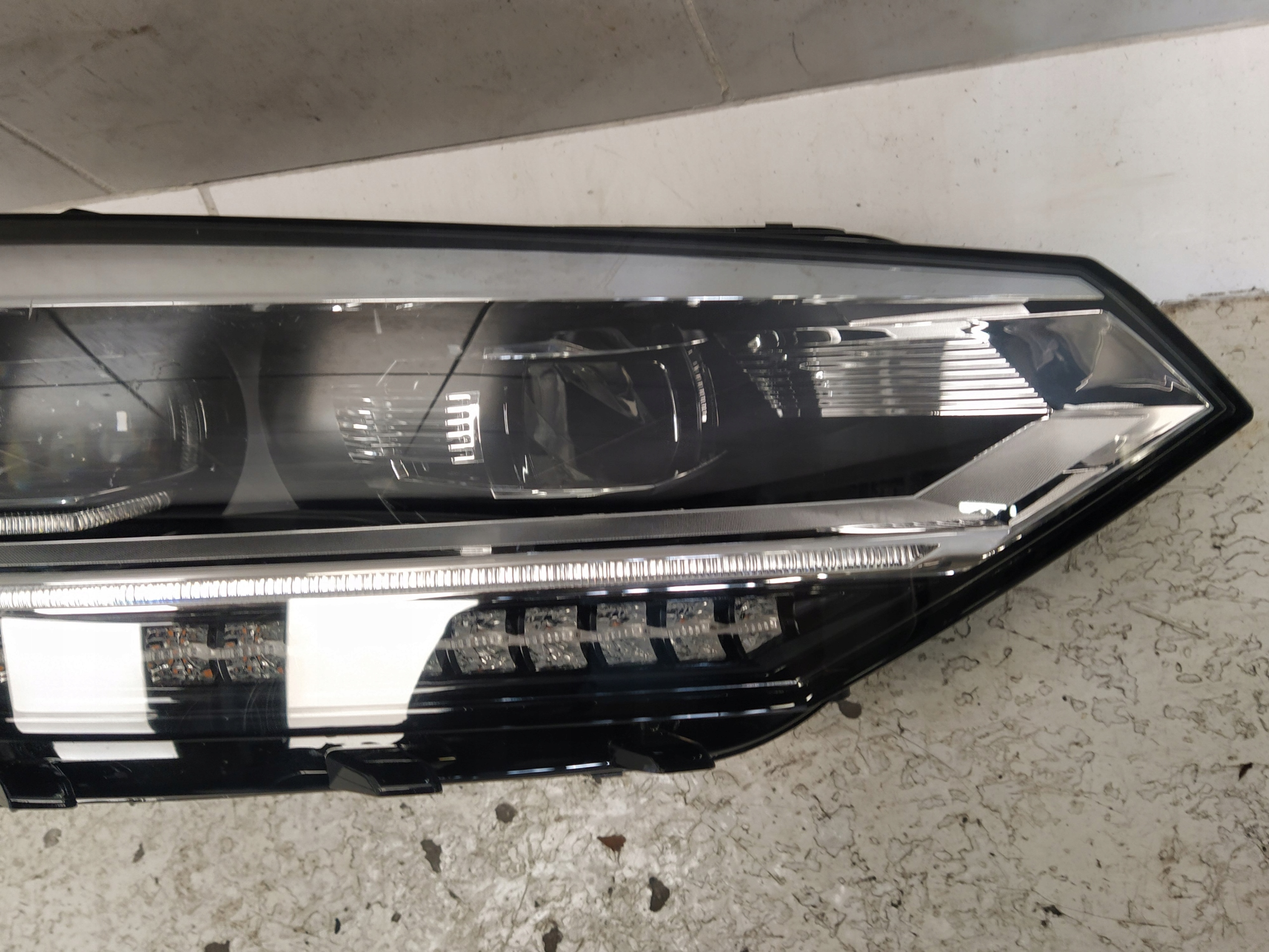 VW TOURAN 5TB 15- light REFLEKTOR front FULL LED right control unit ORG