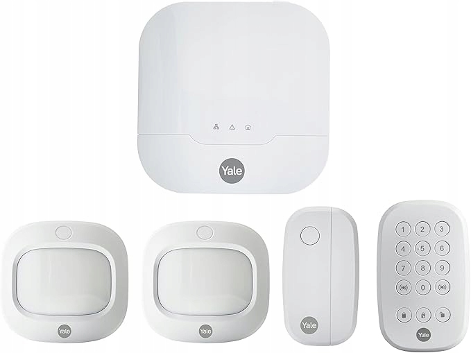 Yale Štartovacia sada inteligentného alarmu – 5 prvkov