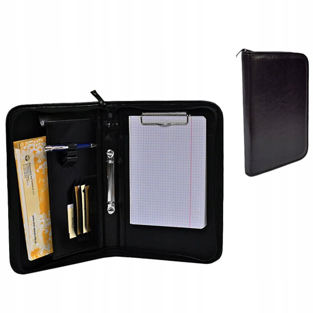 Mały Organizer FORMAT A5 Teczka Biwuar - SKÓRA