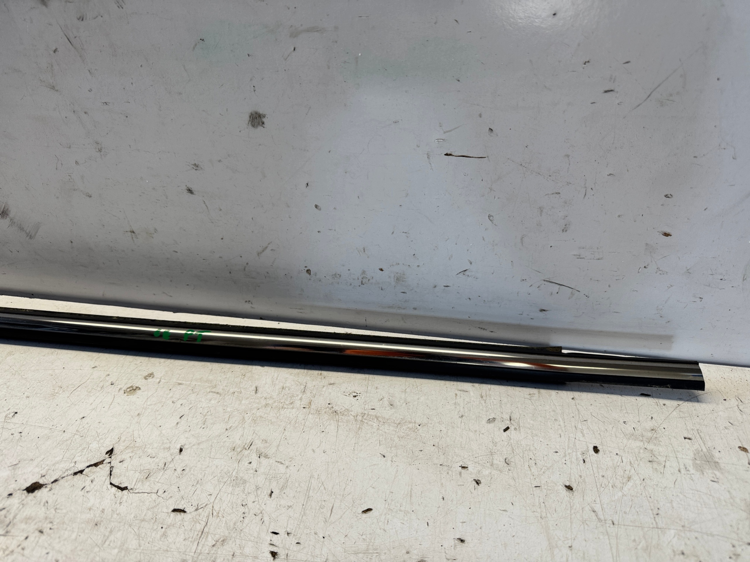 OPEL CORSA E chrome-plated moulding dust door right rear part right rear