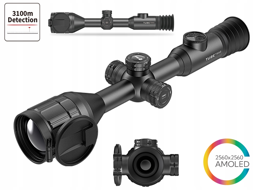 Luneta Termowizyjna Celownik Termowizyjny InfiRay Tube TS60 montaż