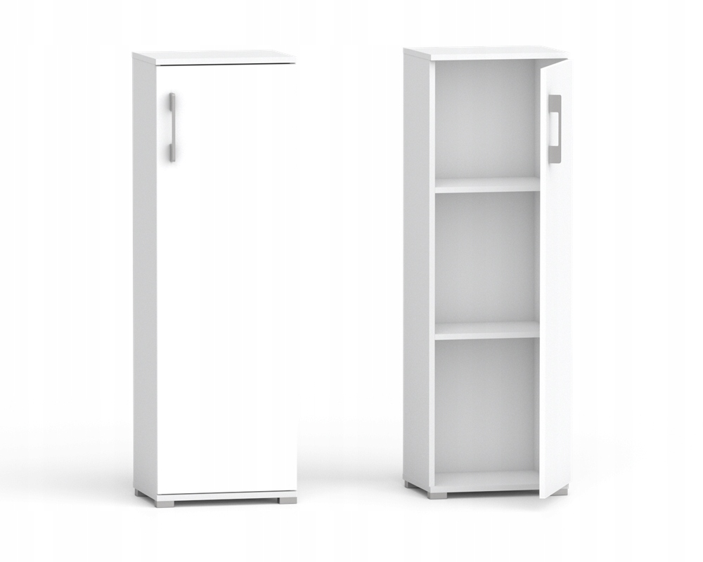 SŁUPEK ŁAZIENKOWY STOJĄCY SZAFKA STOJĄCA POLA 1D 110X40X32 BIAŁA