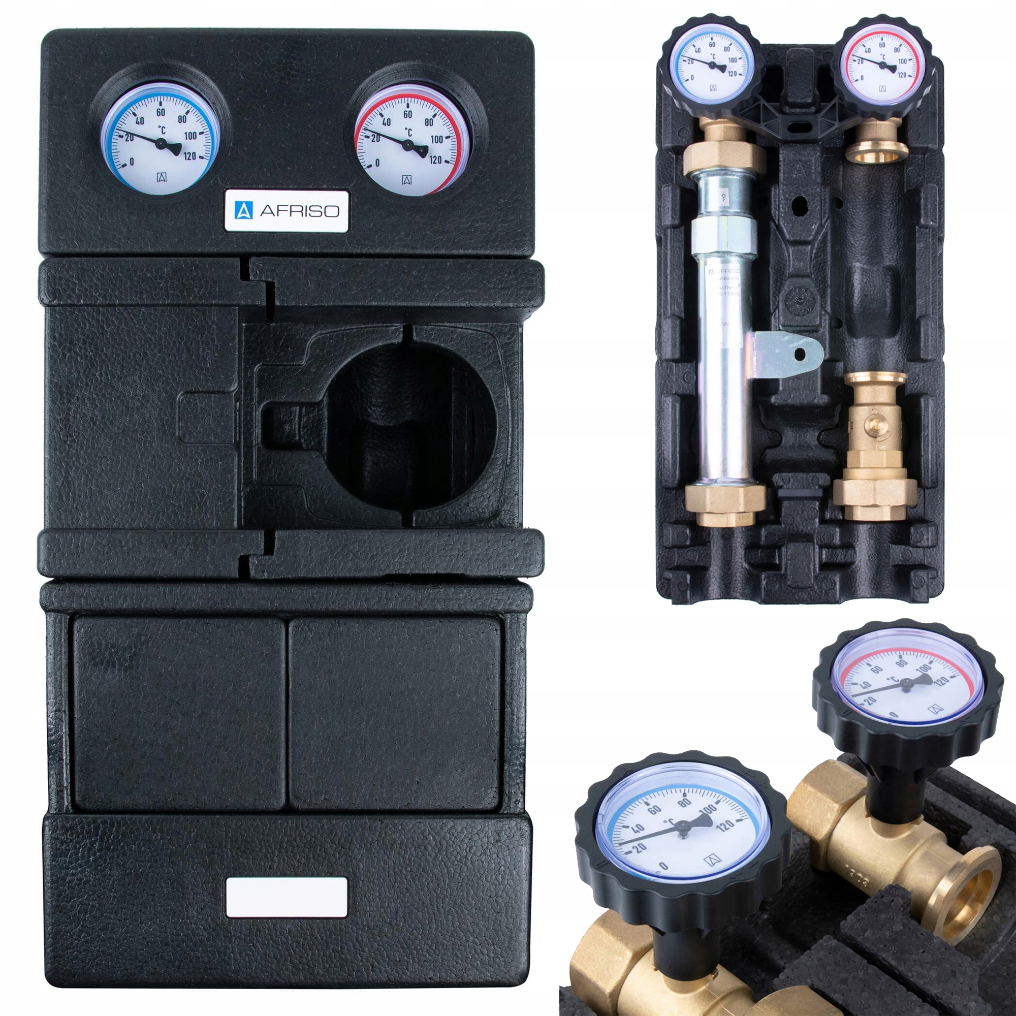 Čerpacia Skupina Afriso Primotherm K 180-1 1 1/4 DN32 Priama Bez Čerpadla