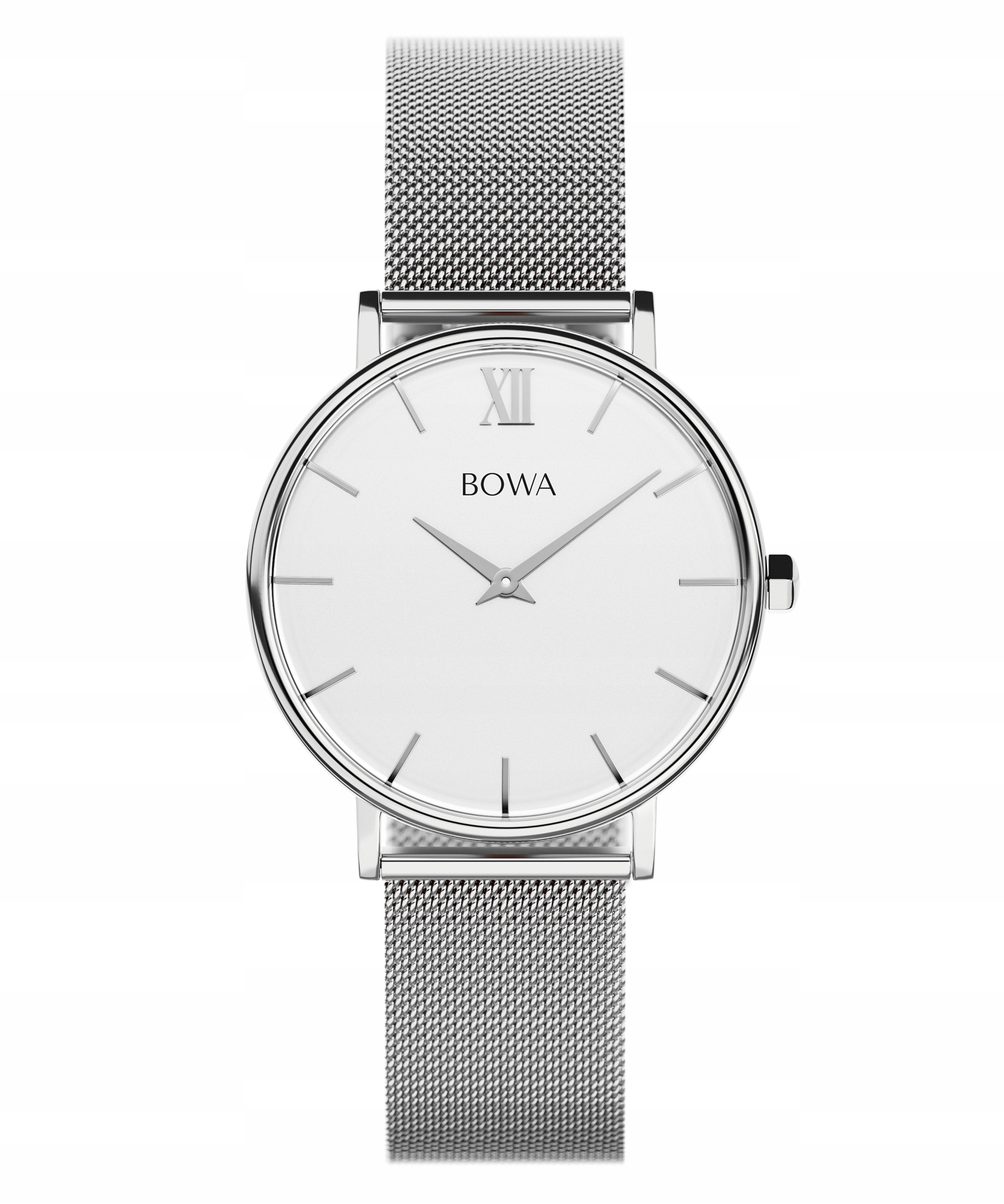 Dámské hodinky Bowa London White Silver 33