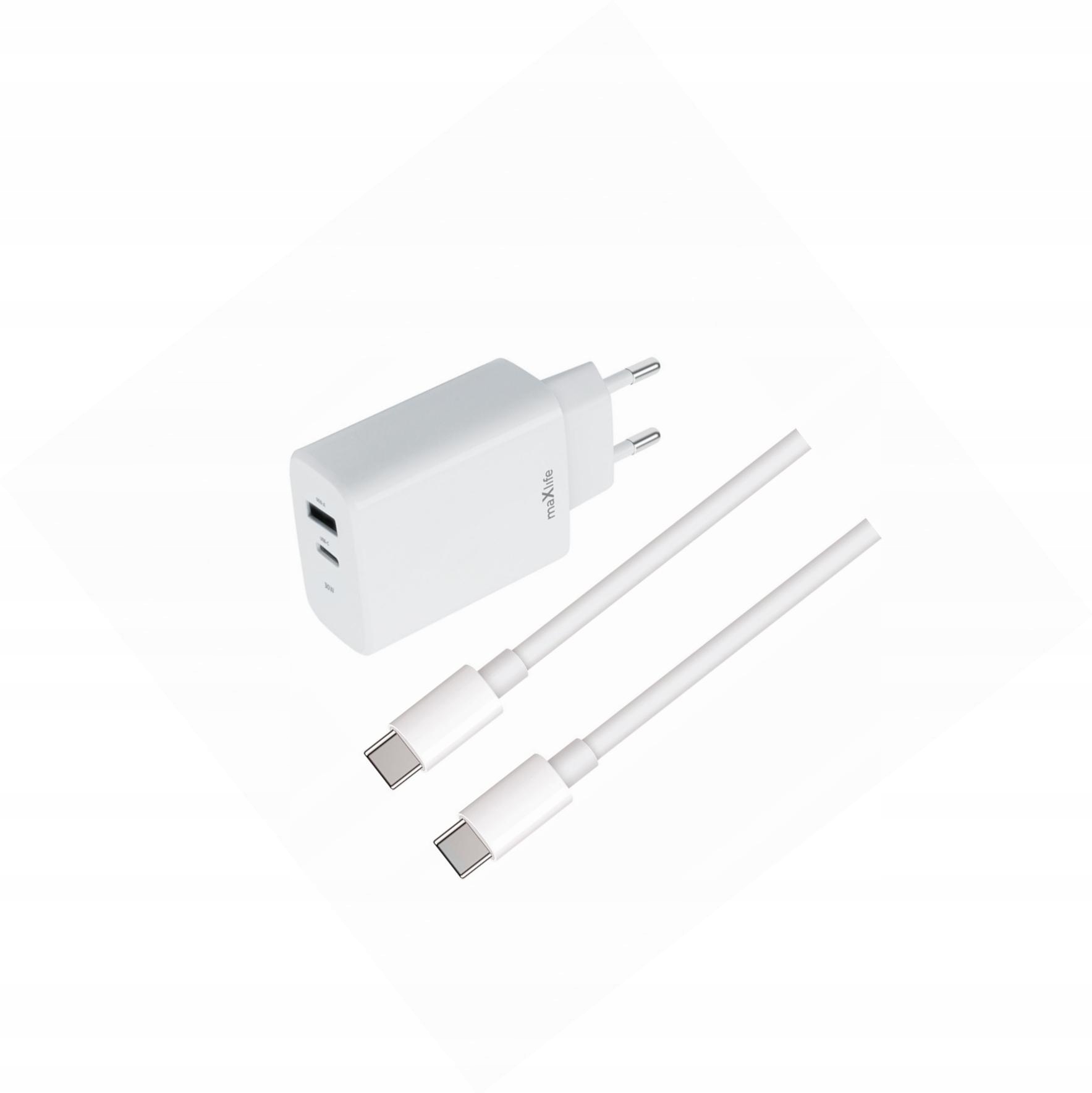 Szybka ładowarka 30W z długim kablem 2m 2 wejścia do Oppo A60