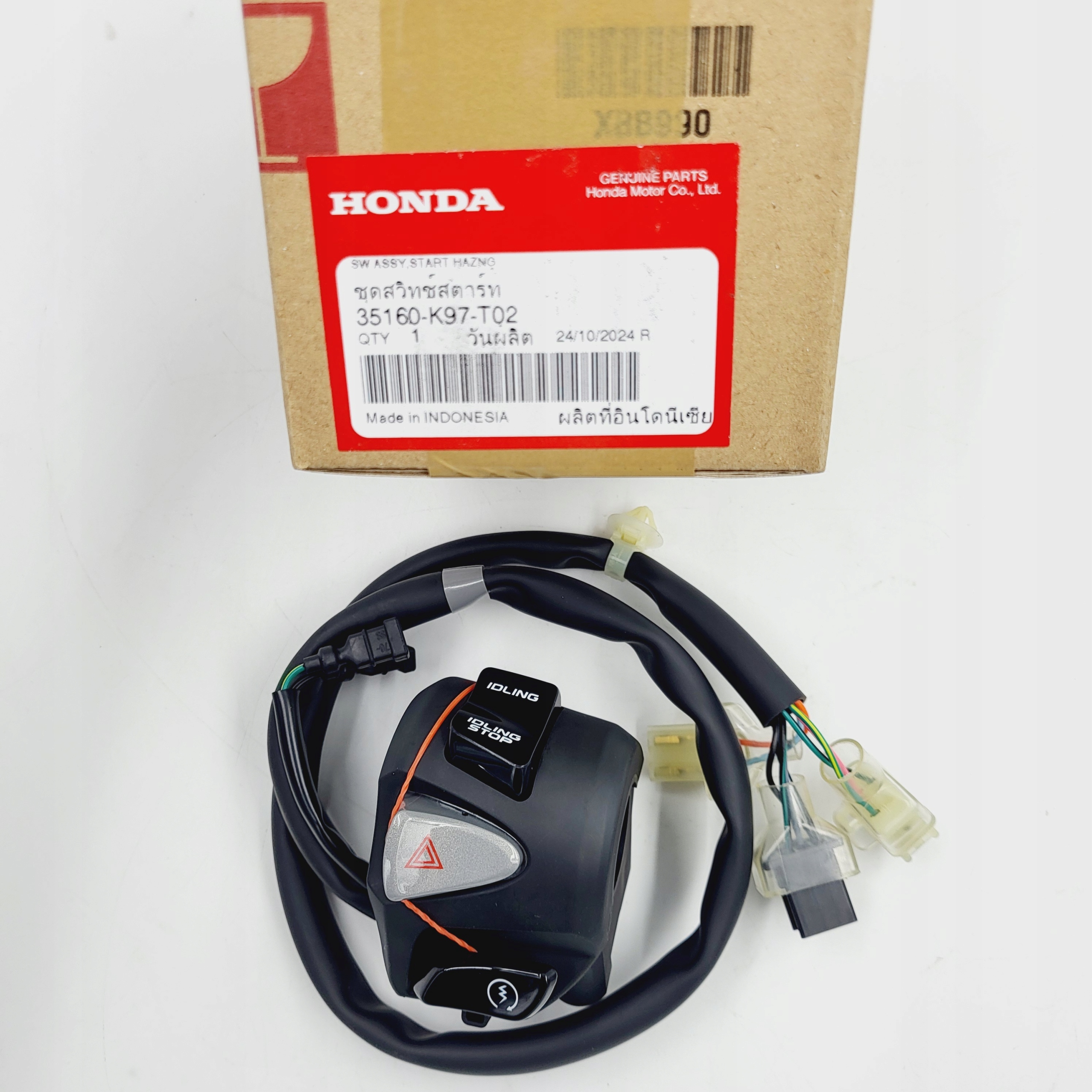 Honda Pcx 125 18-20r prepínače pravé hasenie štartovanie