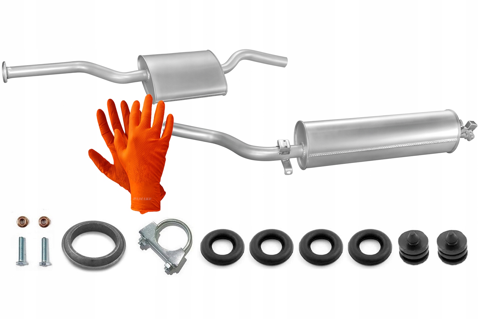 Mercedes W123 200 2.0 74-80kW (1980-1985) Sedan Tlumič Středový Koncový