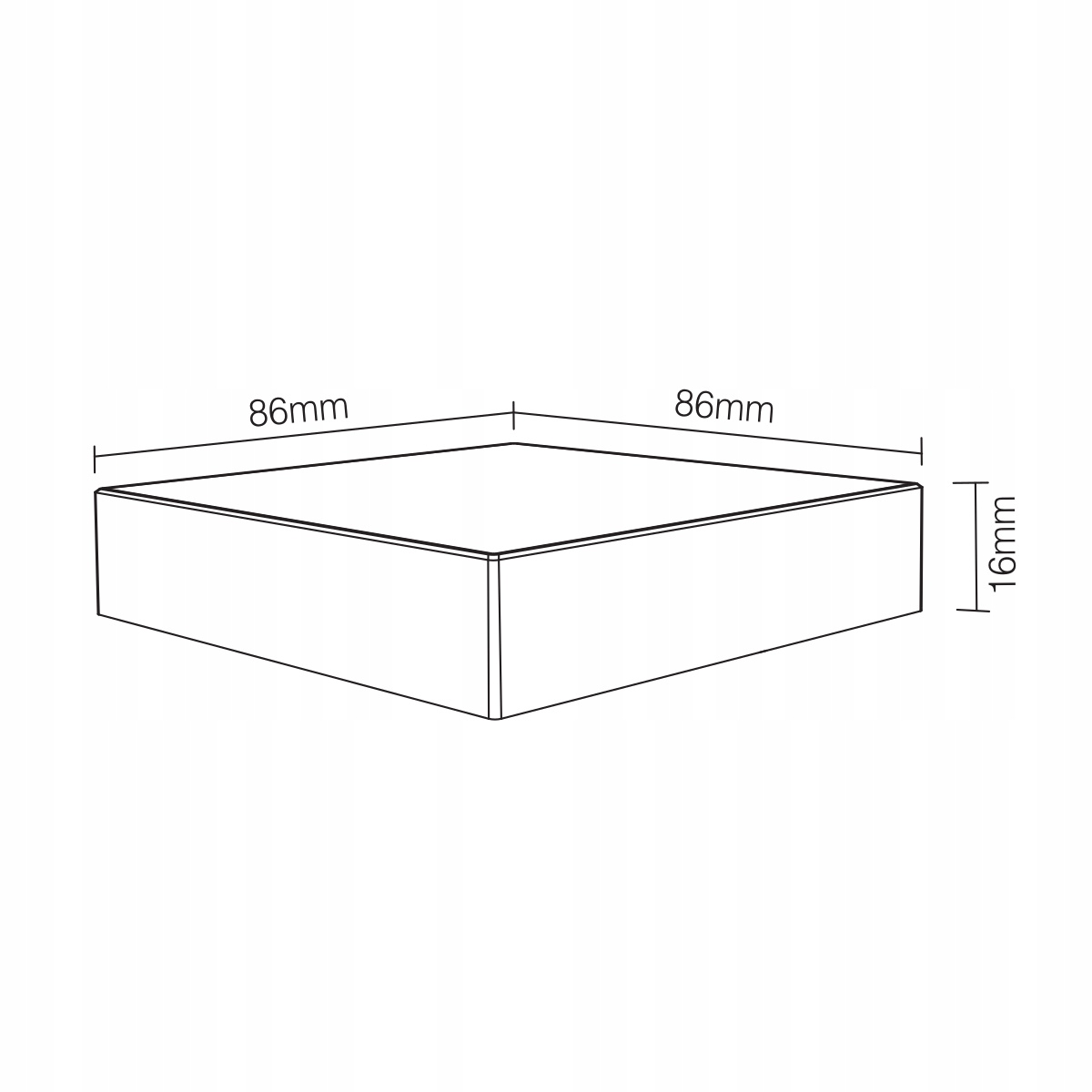 PILOT PANELOWY MONO STREFOWY MILIGHT B1B CZARNY Typ pilot