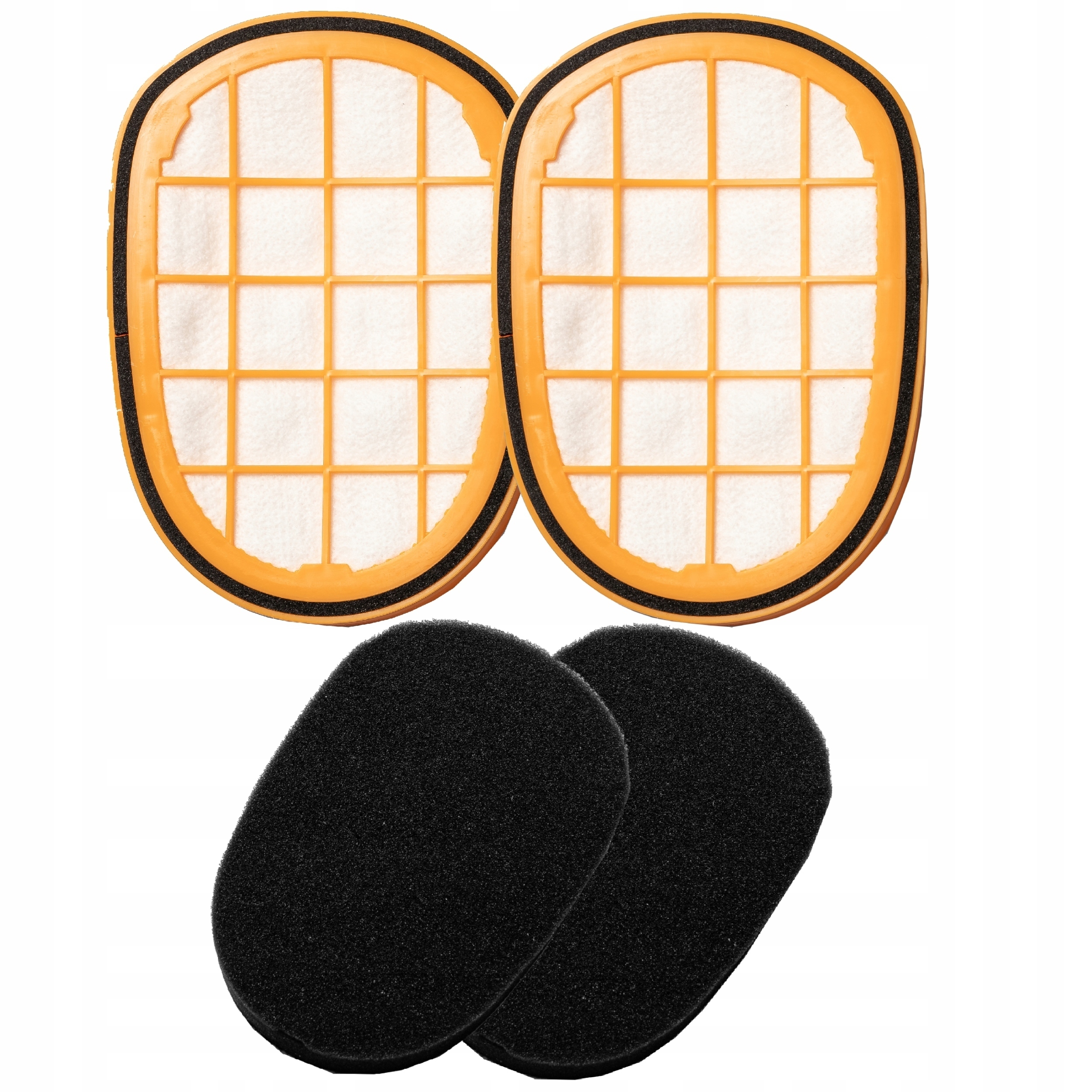 Sada 2 Ks Hepa Filtrů Pro Vysavač Philips Speedpro Max FC5005 FC6802