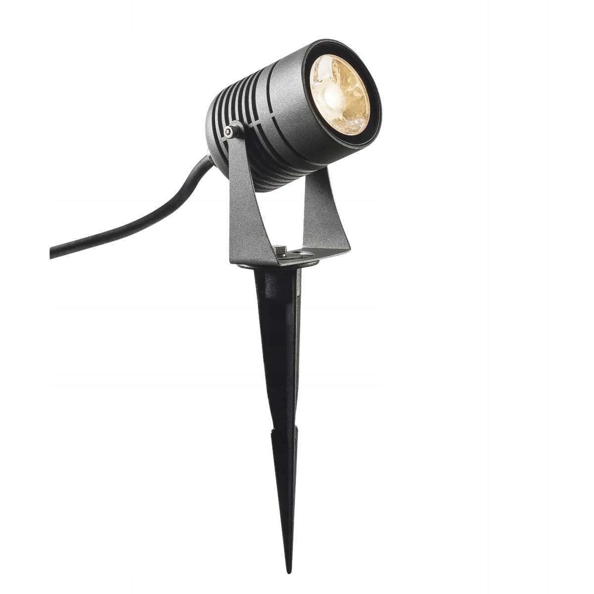 Led zatĺkací záhradný reflektor antracitový 3000K 1002201 Spike Slv