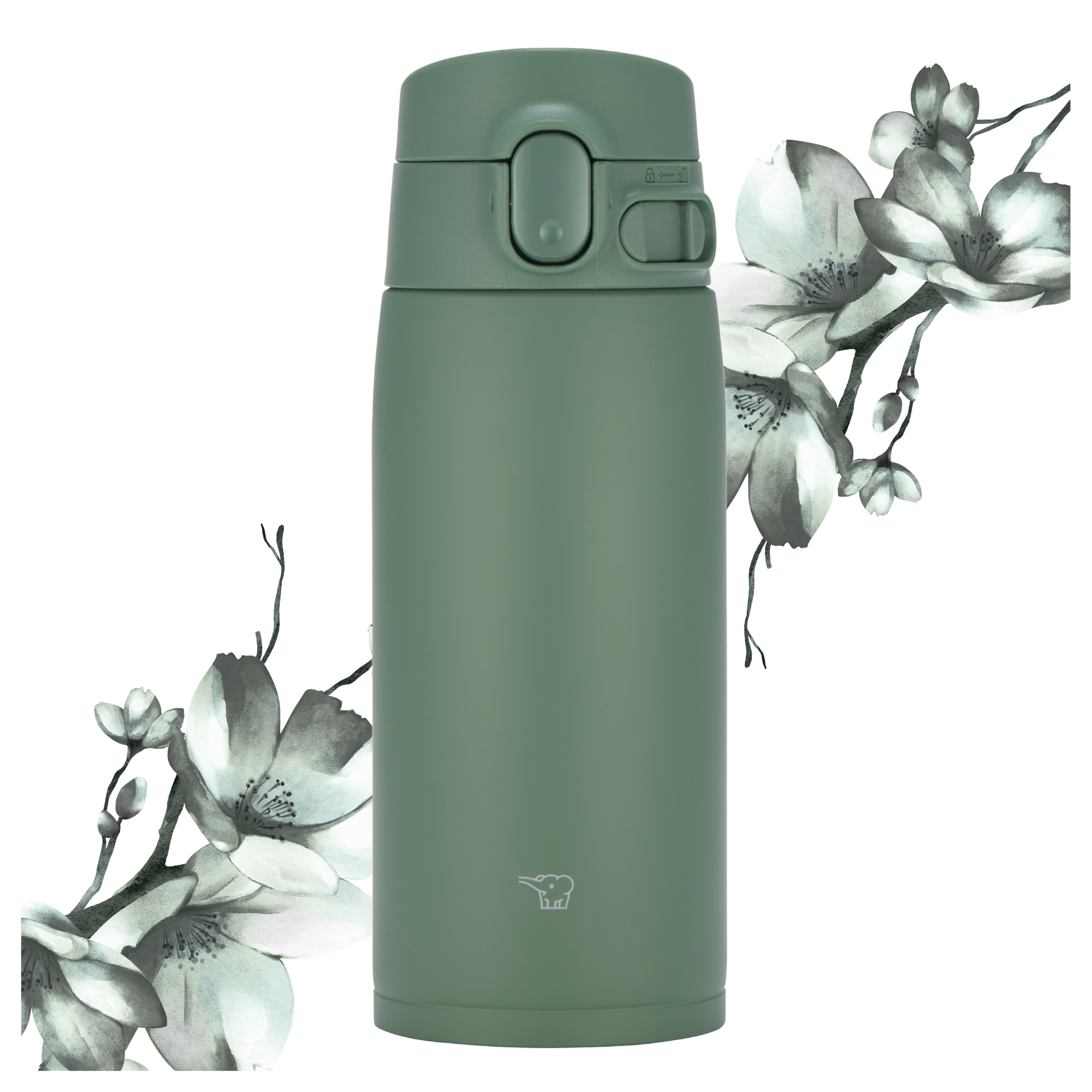 Zojirushi termohrnek z nerezová ocel SM-VH48-GM zelený 480 ml