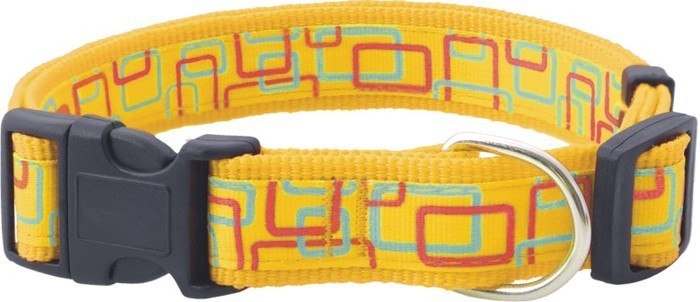 

Obroża Nt Happet SZ21 żółta 1 cm