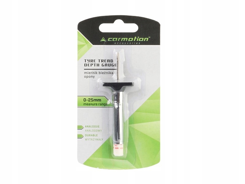 MIERNIK BIEŻNIKA OPONY, ANALOGOWY Marka Carmotion