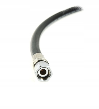 Wąż Hp 0,60 M, Gumowy Czarny