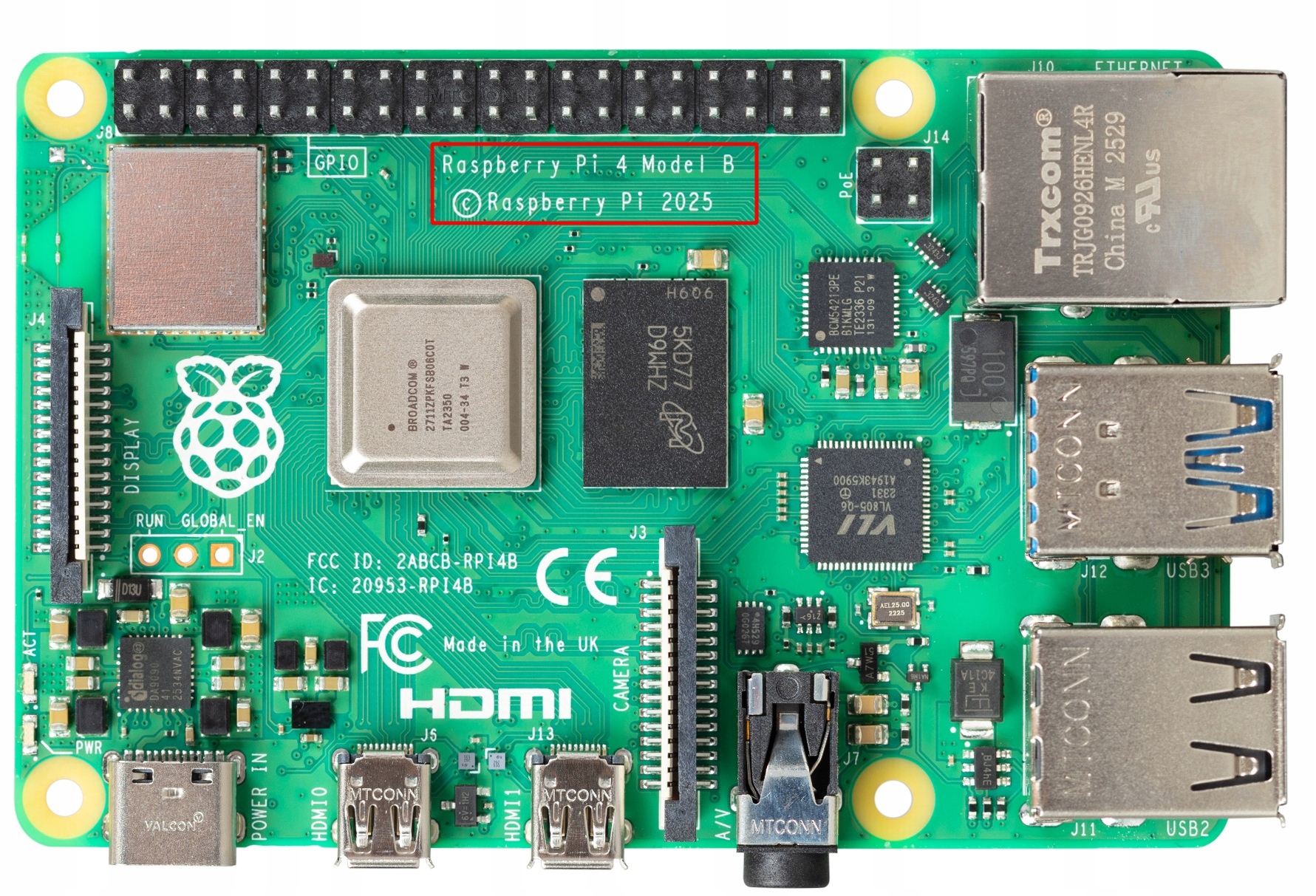 Raspberry Pi 4 Model B 2GB Dual Ram