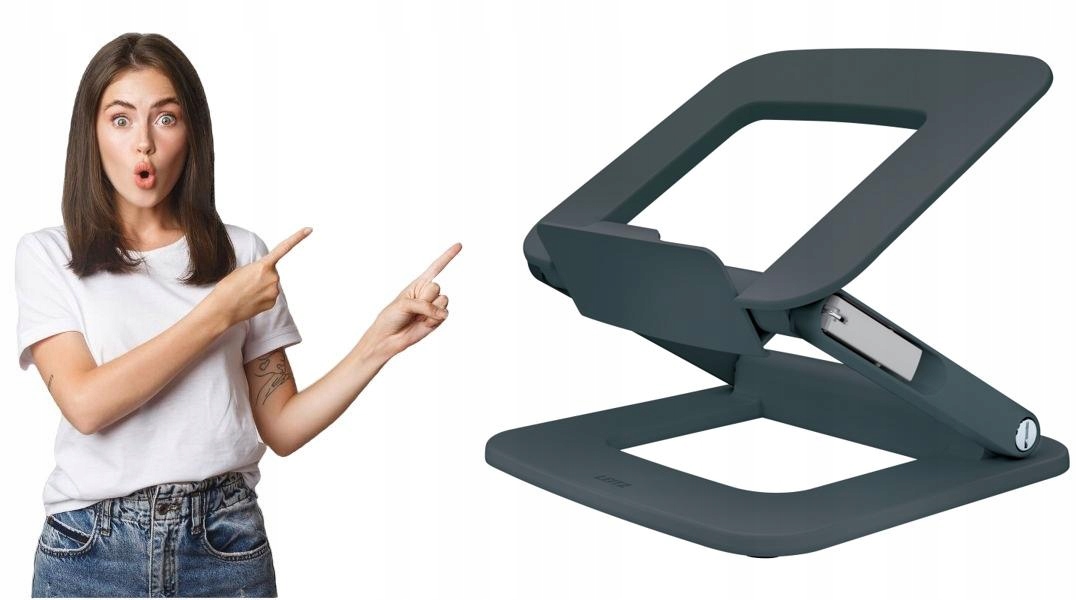 Podstawa pod laptop Leitz ciemnoszara