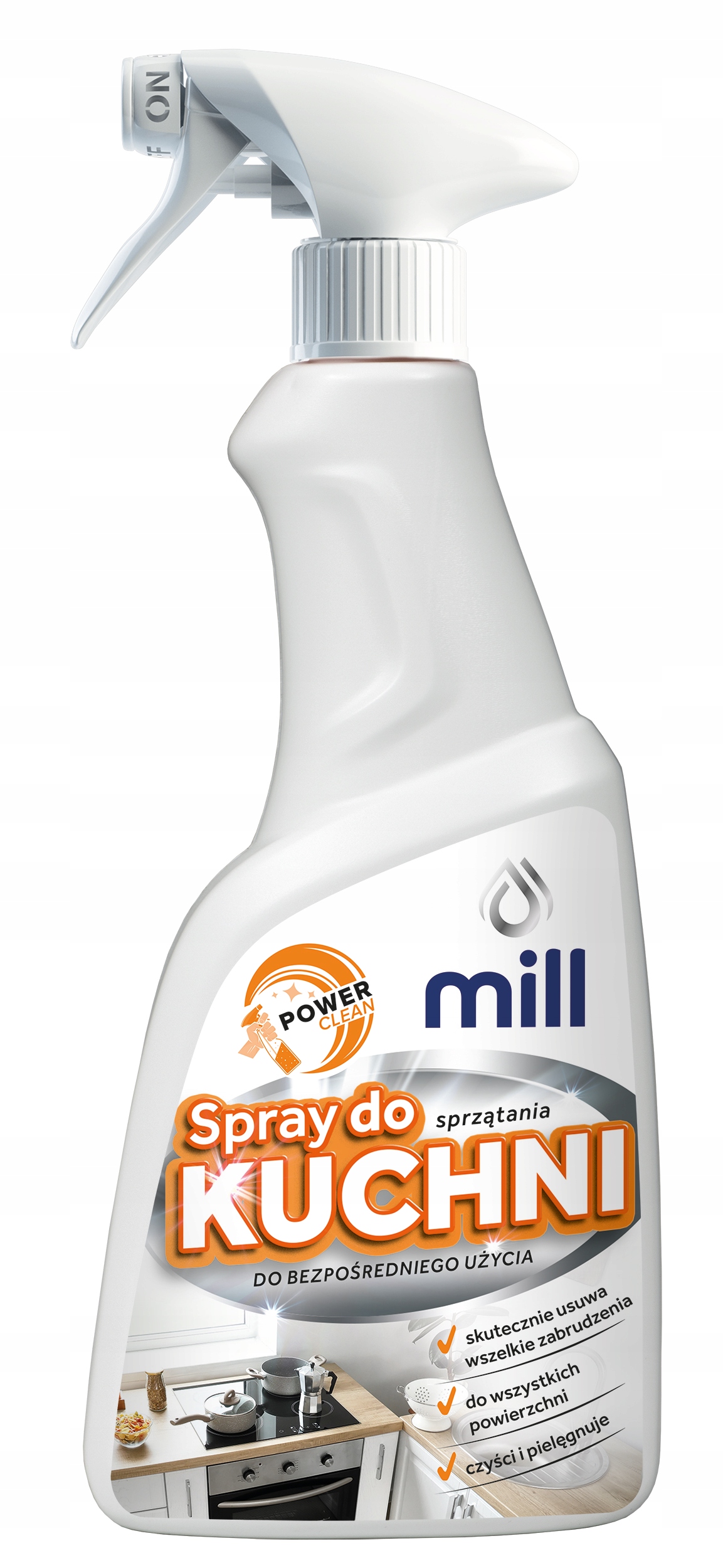 MILL spray do KUCHNI 500 ml kuchnia 13463700743 Allegro.pl