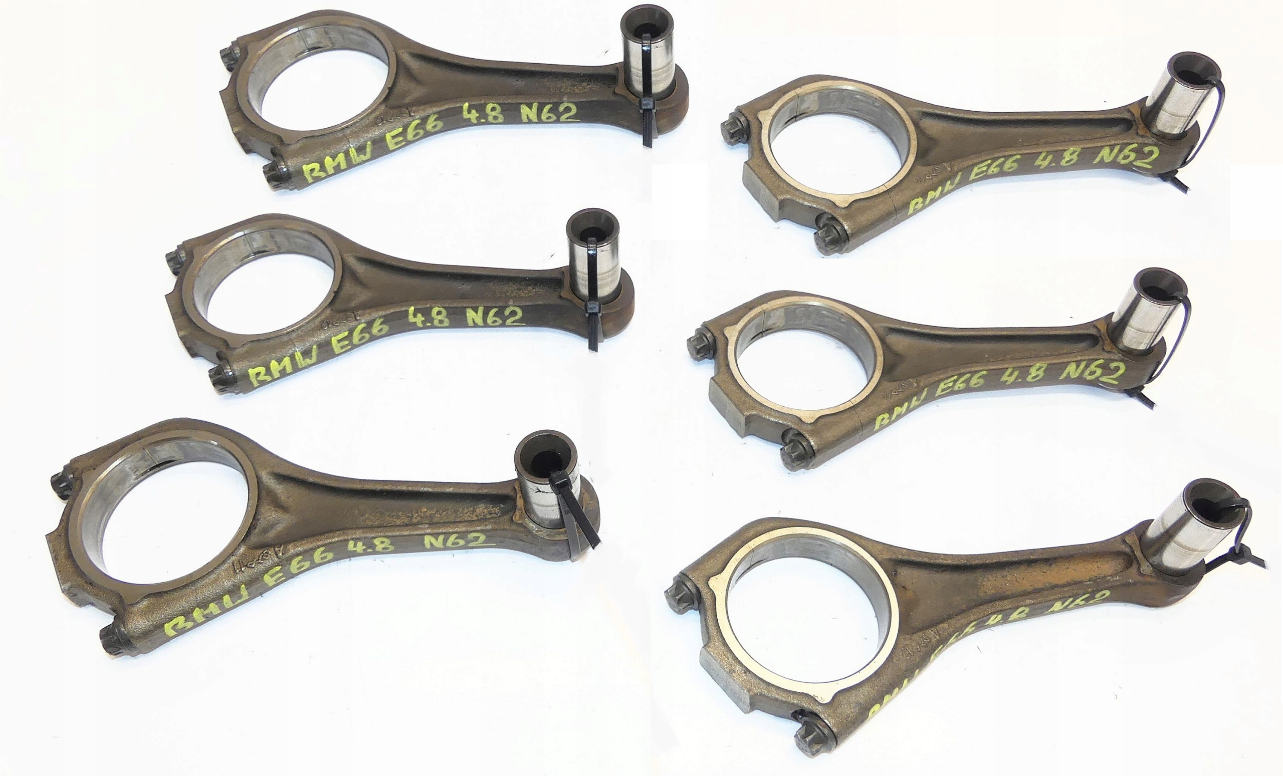 7544525 - BMW E65 E66 750i 4.8 N62 шатун + штифт