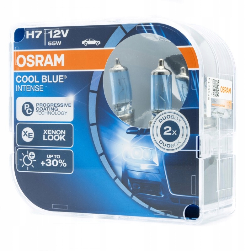 

Żarówki H7 Osram Cool Blue Intense 5000K Duo Box