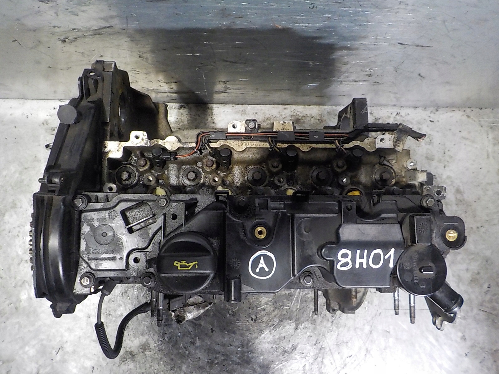 PEUGEOT 2008 207 CITROEN C3 II DS3 engine 1.4 E-HDI 8H01 PRZEBIEG 84 TYS.