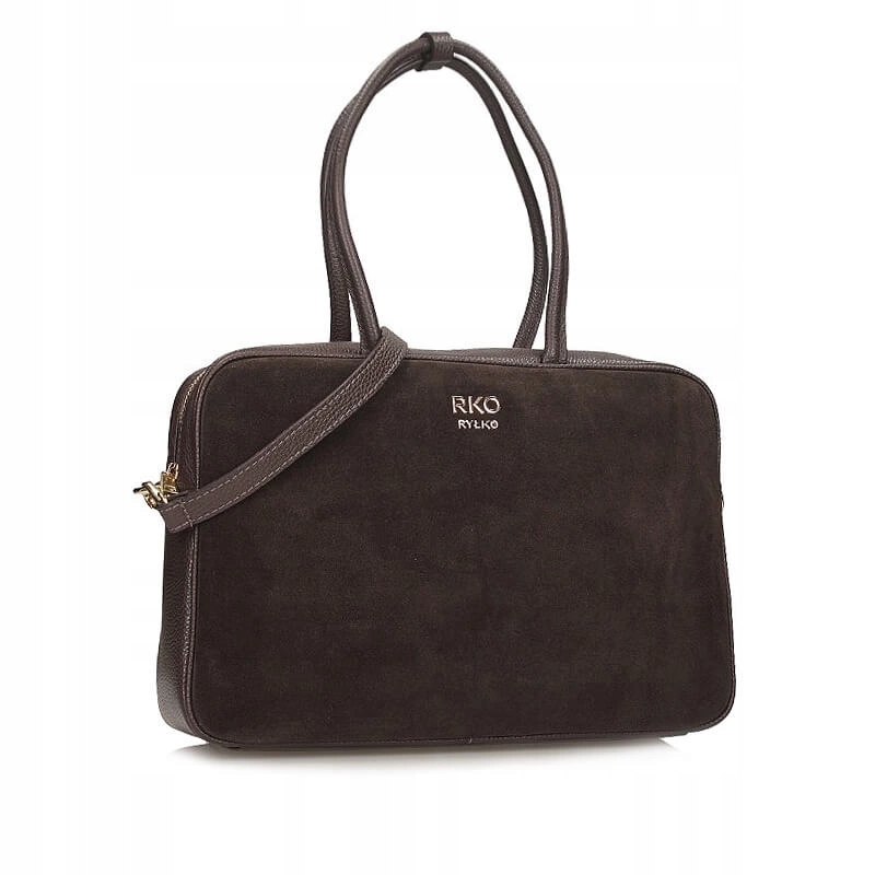 Klasická hnědá dámská kabelka Ryłko R40891TB_2LK