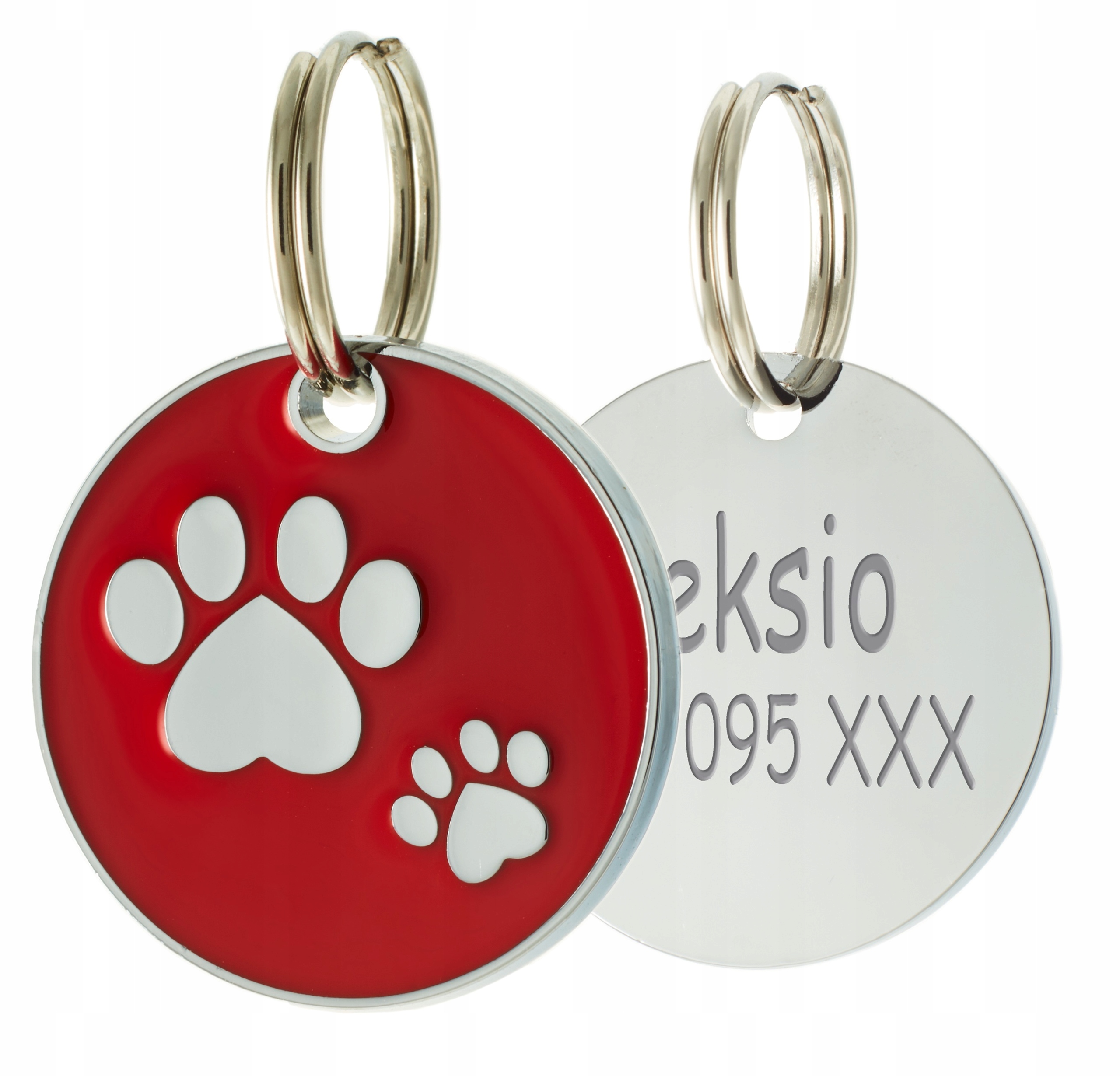 

Identyfikator Adresówka dla Psa Grawer Łapka