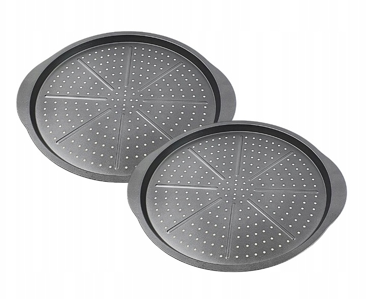 BLACHA do PIECZENIA pizzy forma ZESTAW 2 szt XXL Marka bez marki