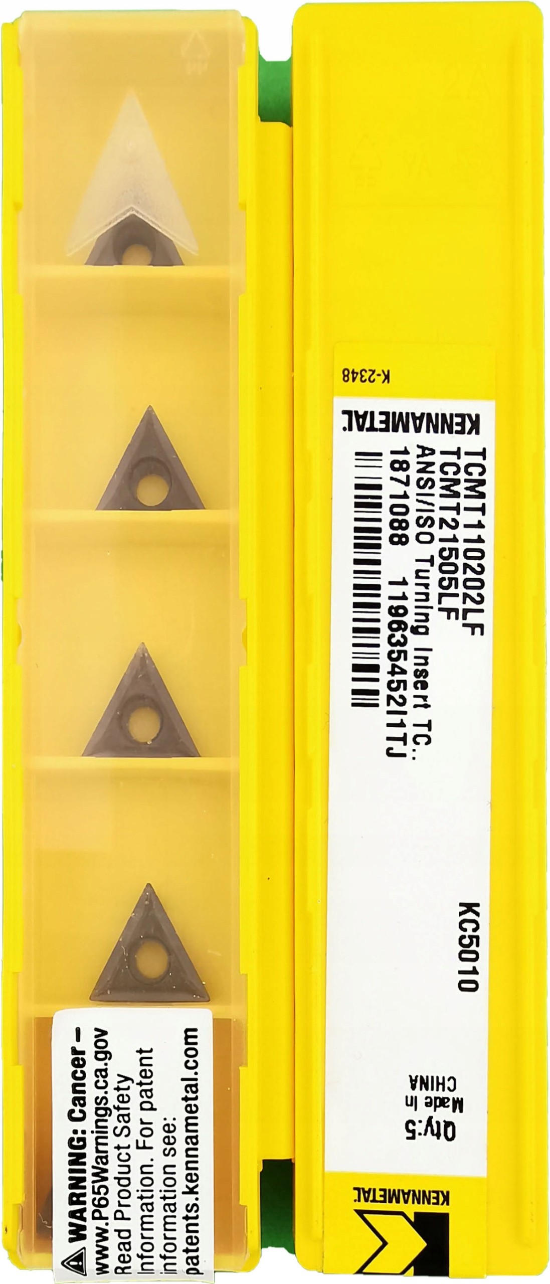 

Płytki Tcmt 110202LF KC5010 Kennametal