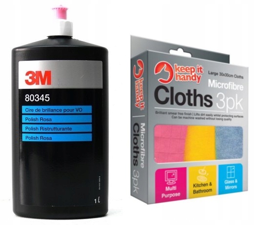 

3M 80345 Wosk polerski połysk Polish Rosa Zabezpie