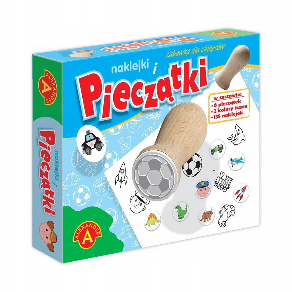 

Pieczątki i Naklejki dla Chłopców Alexander