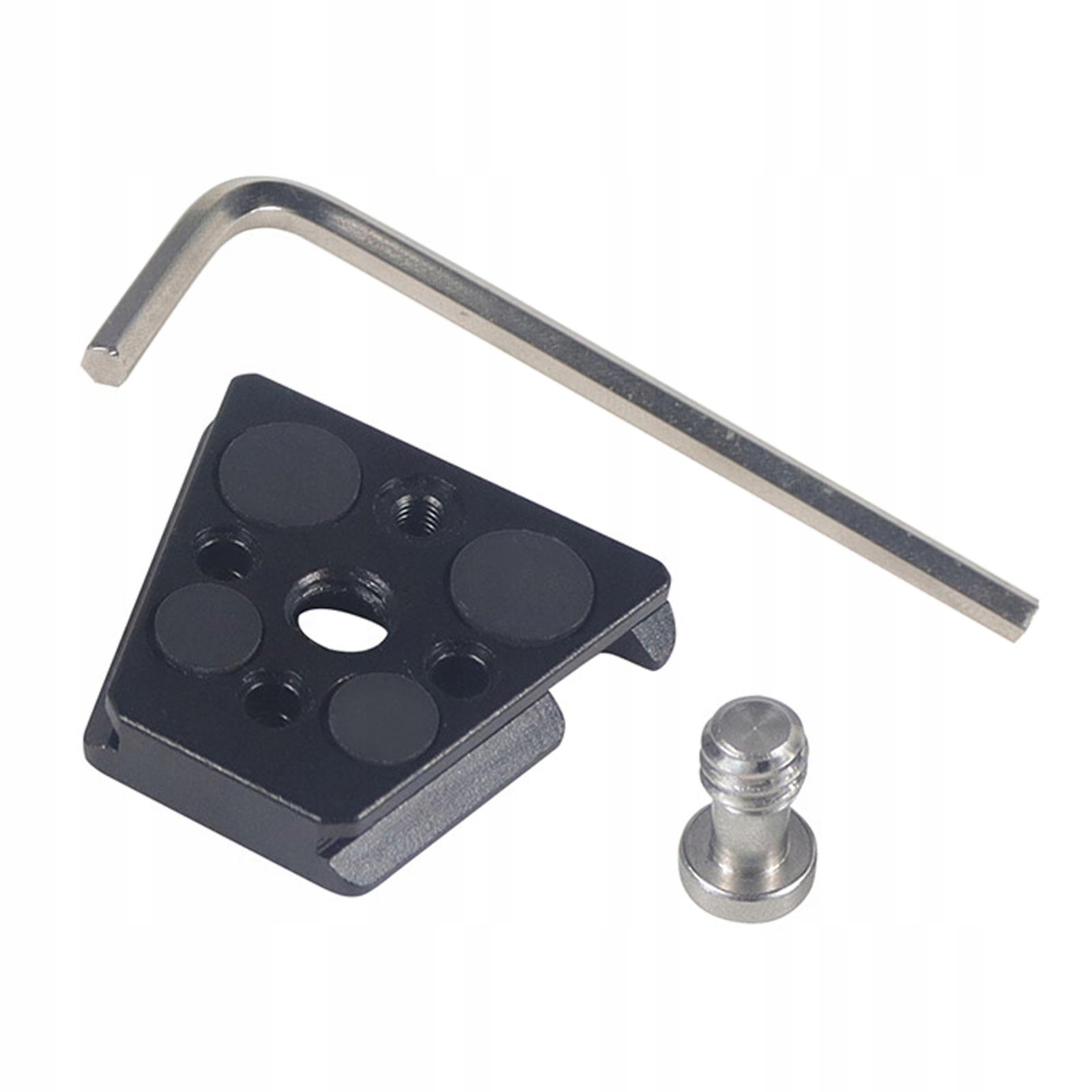 Płytka zaciskowa Quick Release Camera V Shape Moun Model Mocowanie stabilizatora monitora polowego z