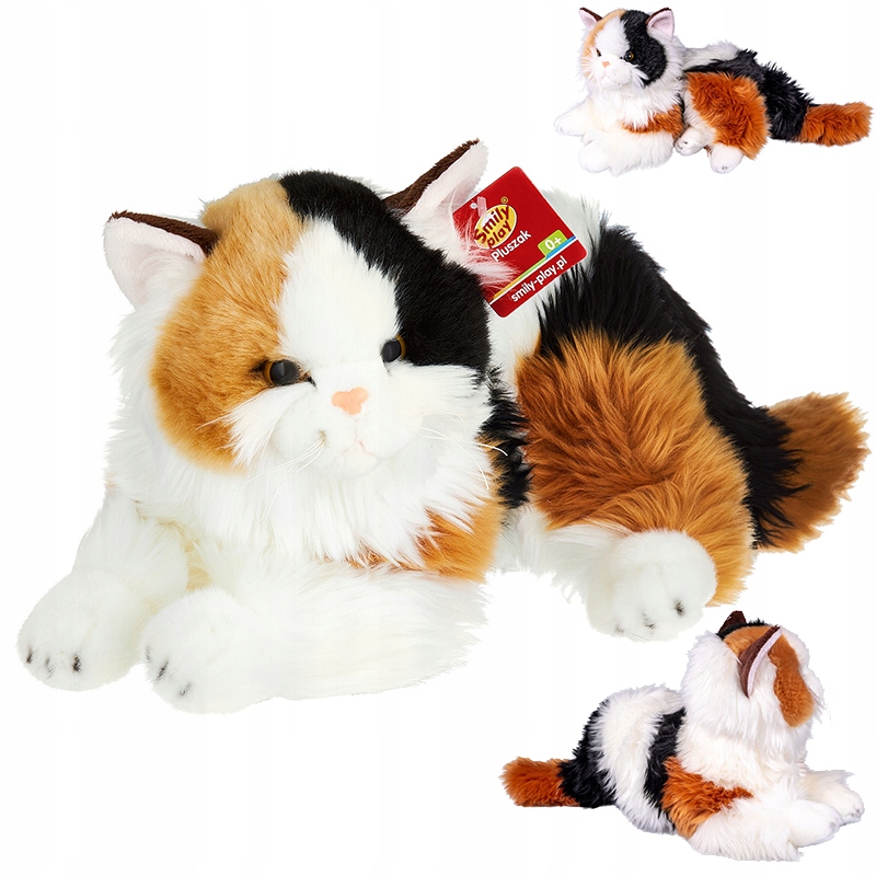 

Kot kotek calico maskotka pluszowa przytulanka