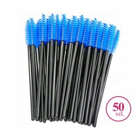 Clavier Szczoteczka do rzęs Niebieska 50szt