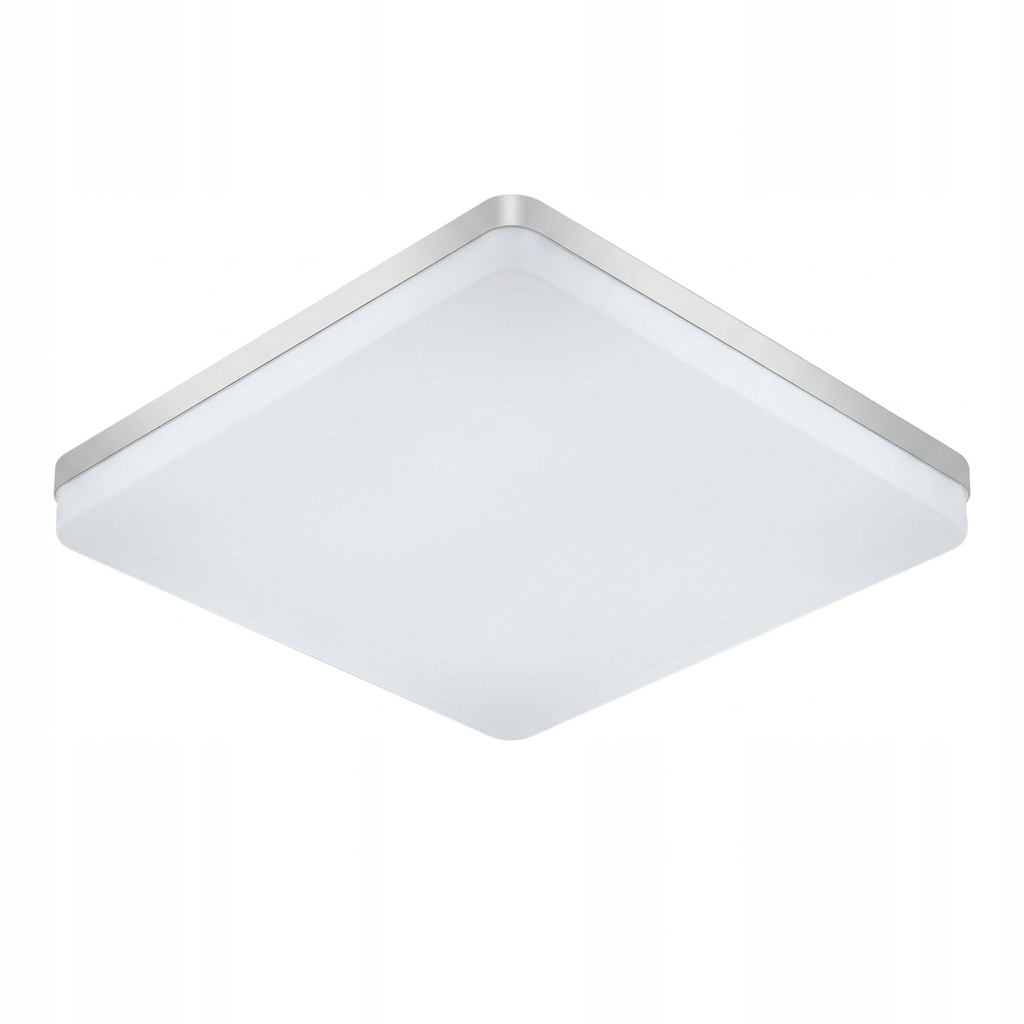Lampa Łazienkowa Sufitowa Plafon Led Kwadrat Nowoczesny 48W 6500K 5400LM
