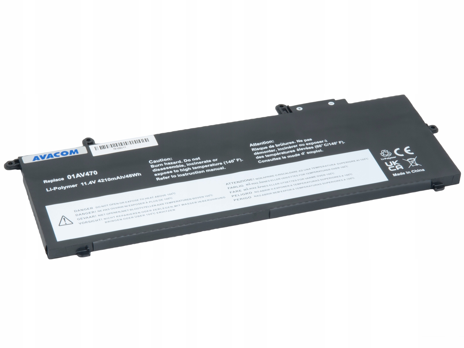 Batéria Avacom pre Lenovo ThinkPad X280 Li-Pol 11, 4 V 4210mAh 48Wh Nole…