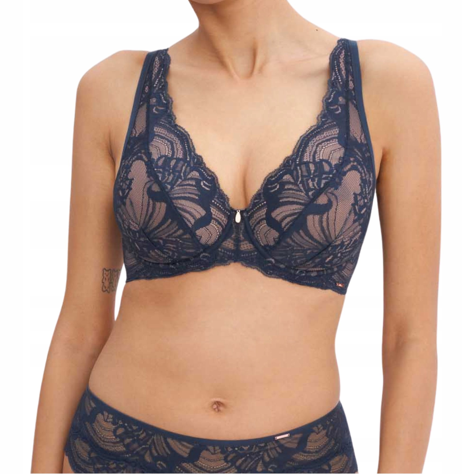 Alles Podprsenka měkká braletka Indigo Affair M Plus Bralette krajka 85F