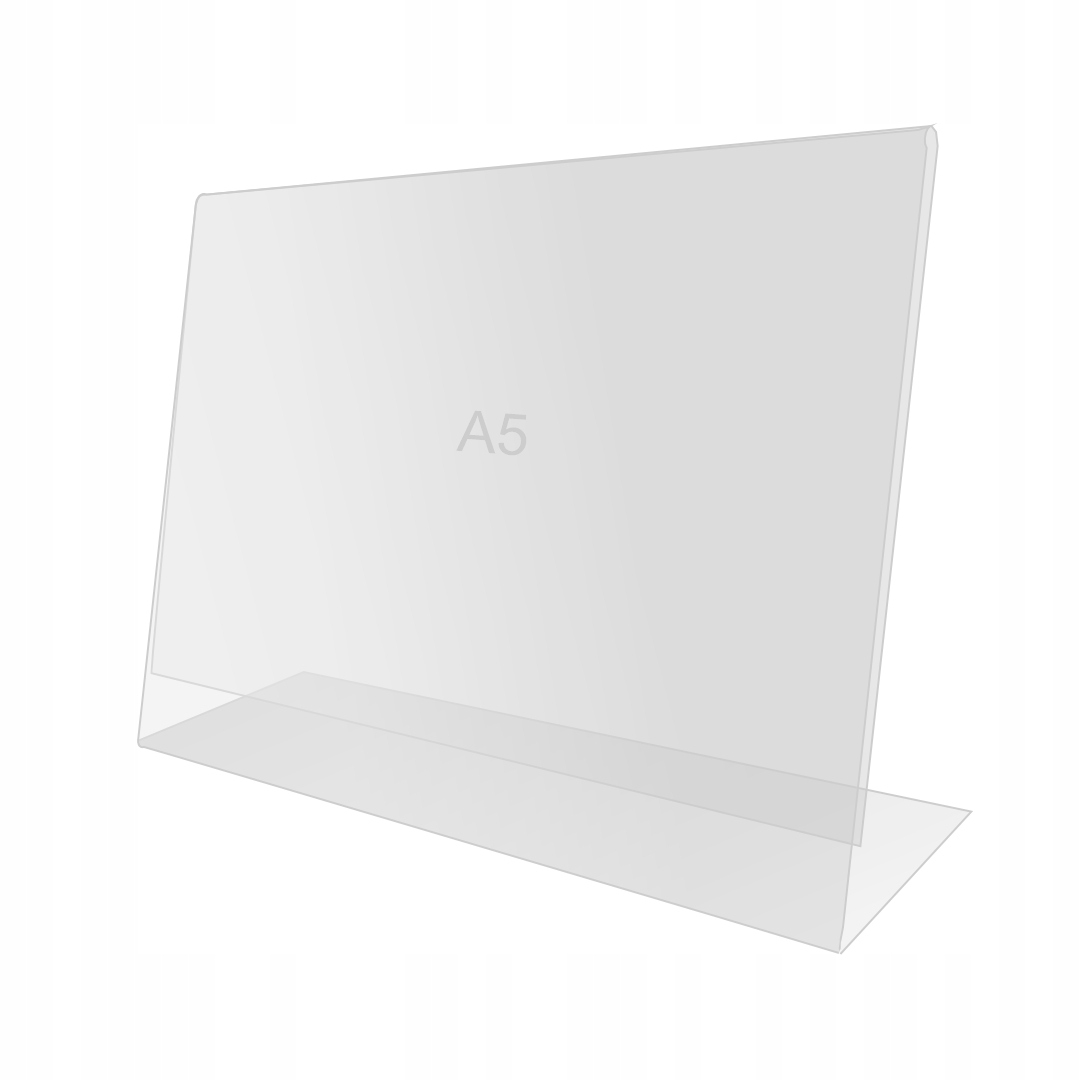 Stojak informacyjny A5 poziom