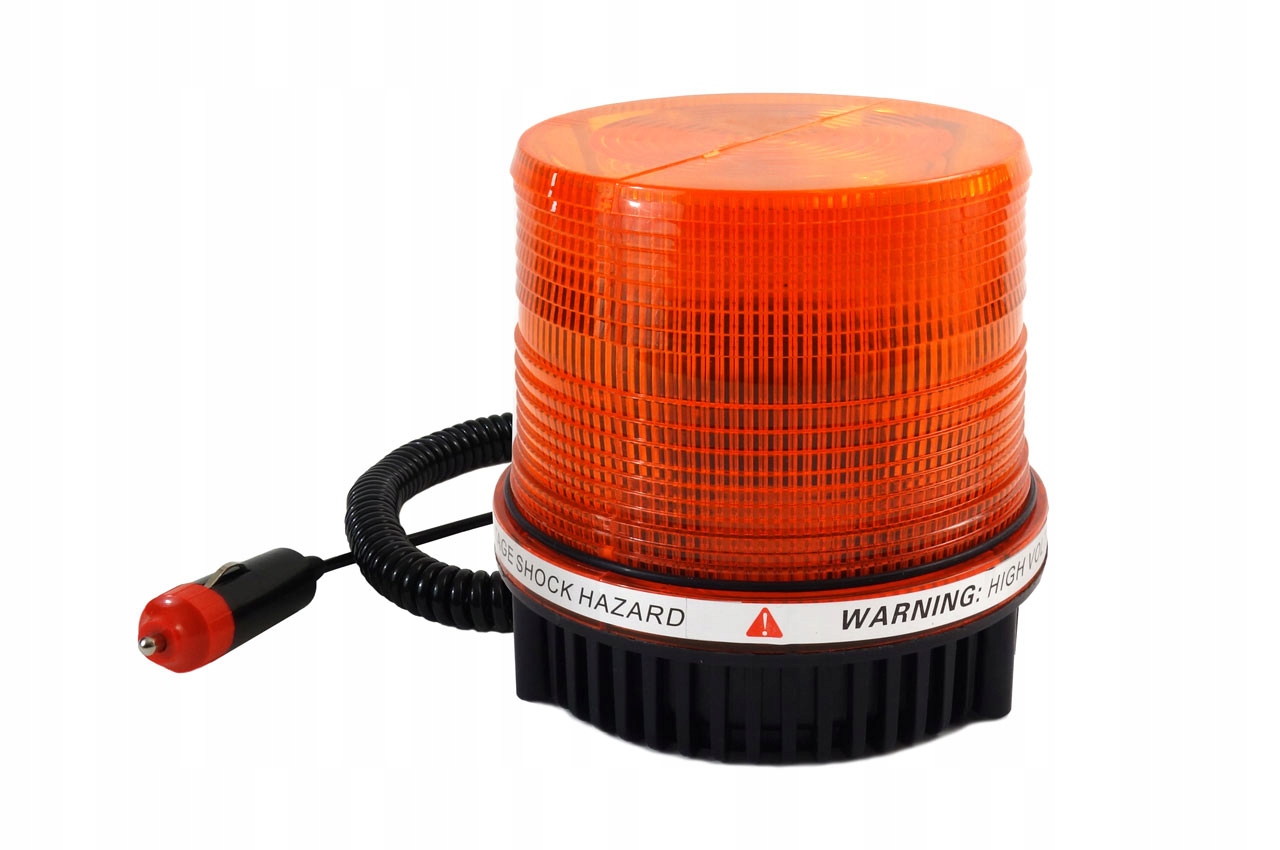 

Lampa Stroboskopowa Stroboskop Pomarańczowa 12V