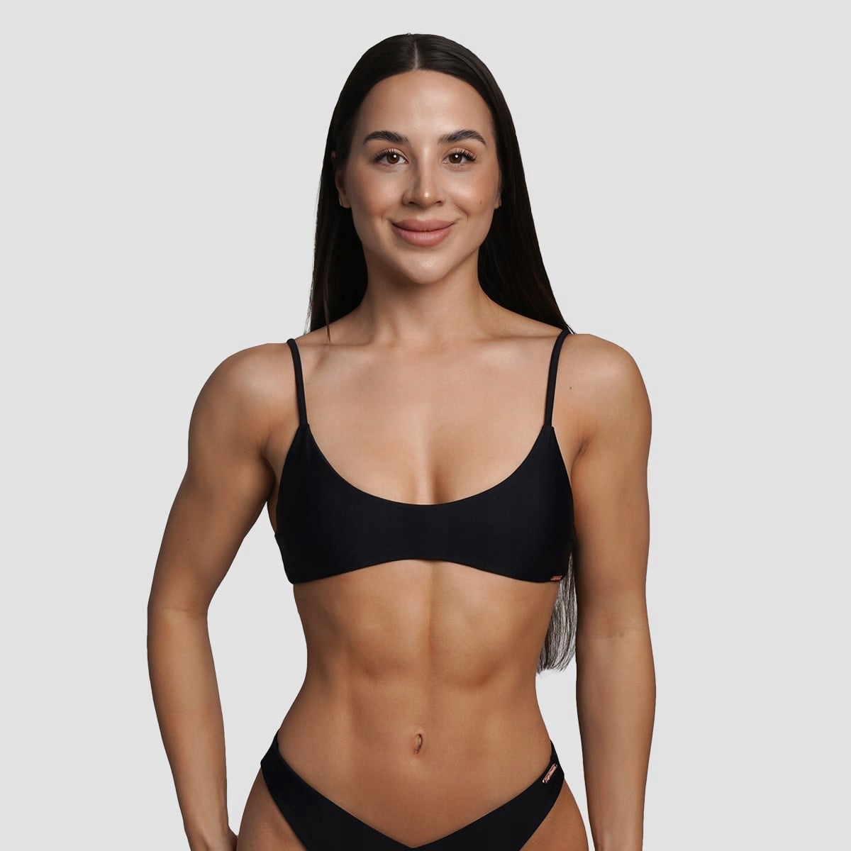 Góra Od Bikini Hawaii Czarna Regulowane Ramiączka M GymBeam