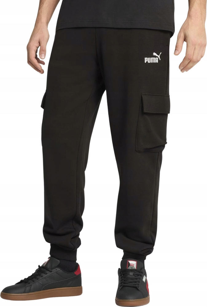 Pánské Kalhoty Puma Ess NO.1 Logo Cargo Černé 682661 01 vel. S