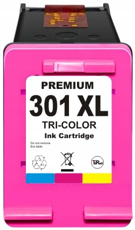 TUSZ do HP 301 XL KOLOR Deskjet 1000 1050 1510 2050 2540 3050 Envy4500 4504 Producent ToRad