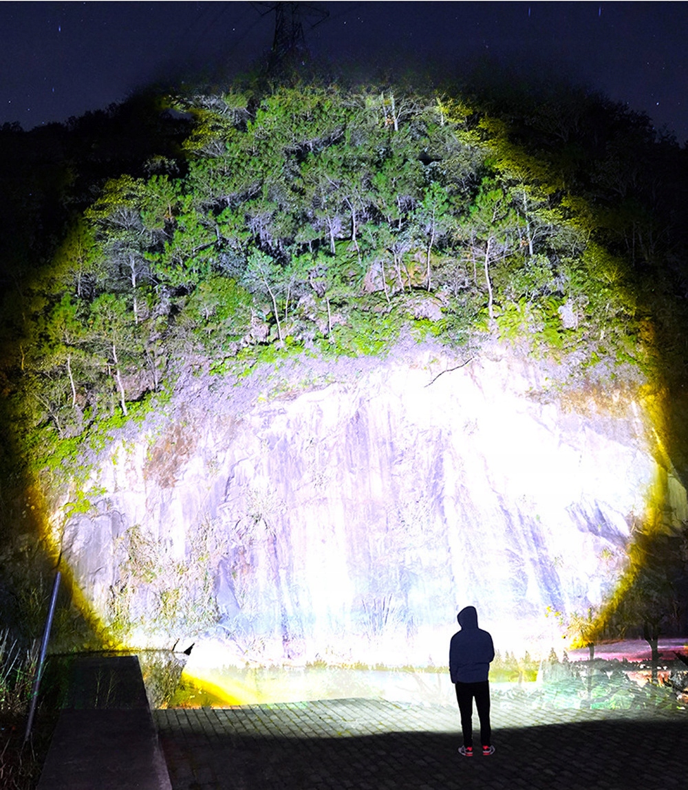 MAŁA MEGA MOCNA LATARKA TAKTYCZNA COB ZOOM LED USB Model EGT10