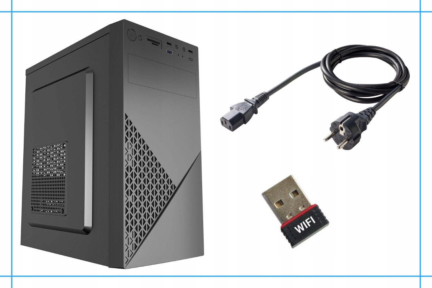Pix ProTask Komputer Intel Core i5 12Gen 16GB DDR4 256GB NVMe Win11 Wydajny System operacyjny Windows 11 Professional