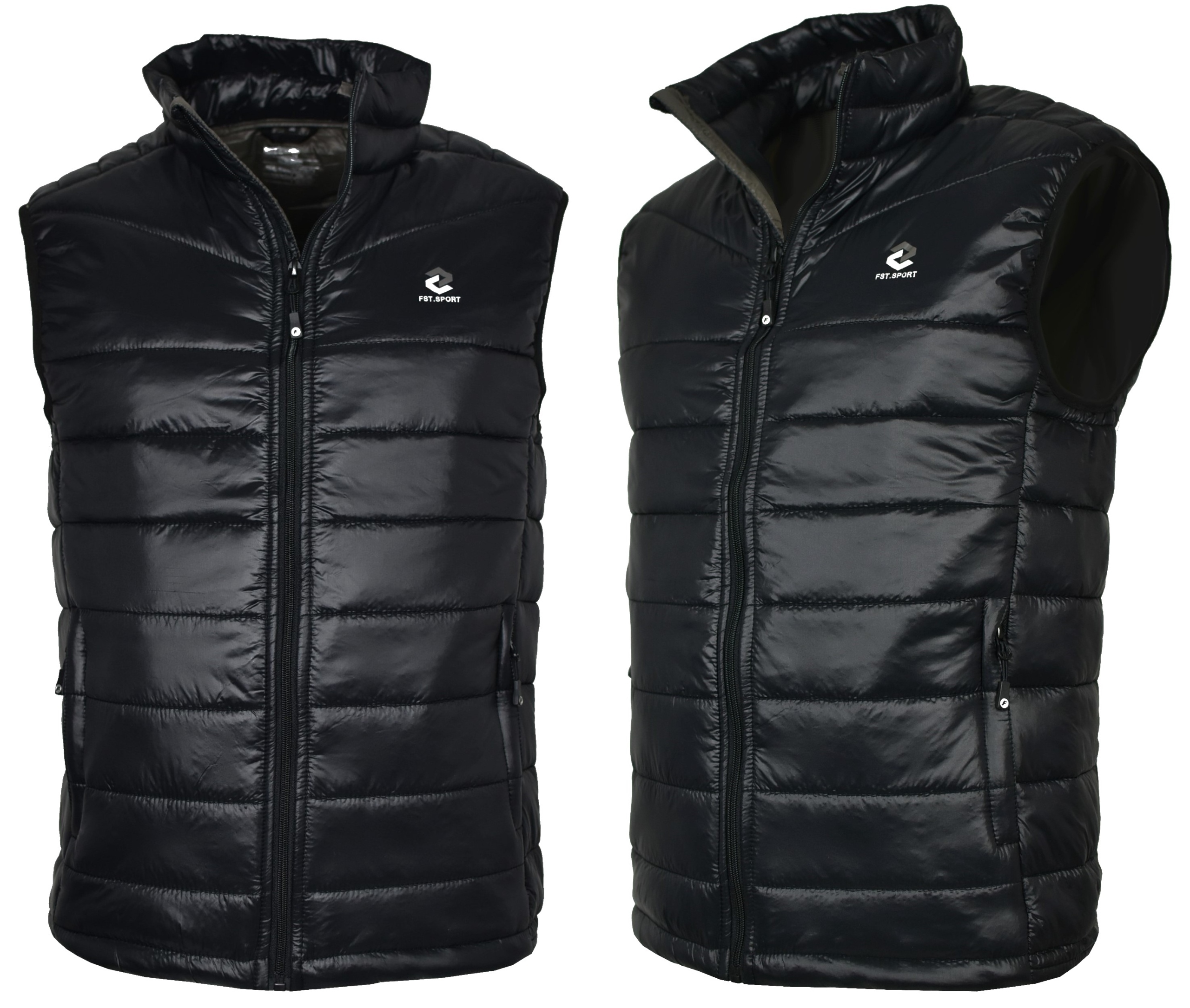 5XL-BEZRĘKAWNIK MĘSKI KAMIZELKA CZARNA M30 Rozmiar 5XL