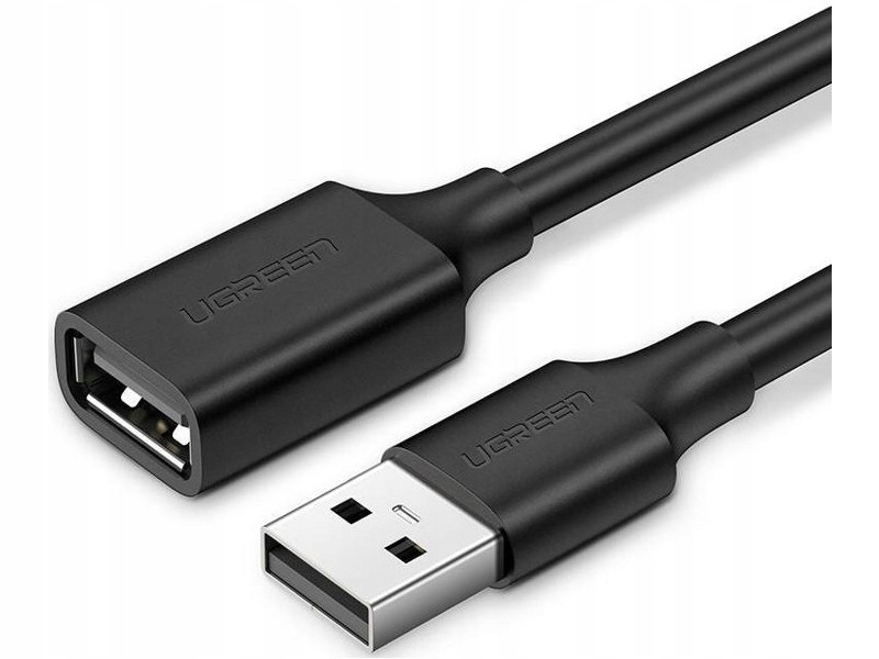 

Kabel Usb 2.0 przedłużający Ugreen 5m (czarny)