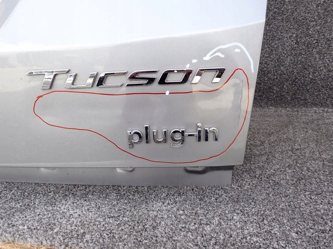 HYUNDAI TUCSON IV Heckklappe heck