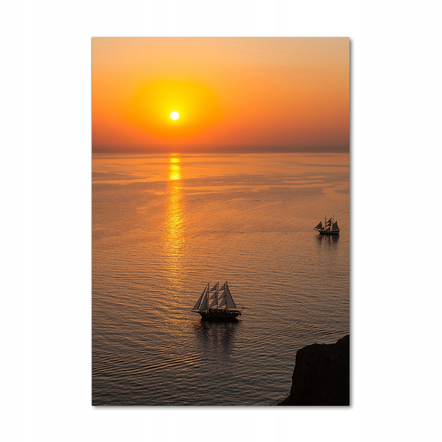 

Foto obraz akrylowy Zachód słońca morze 70x100cm