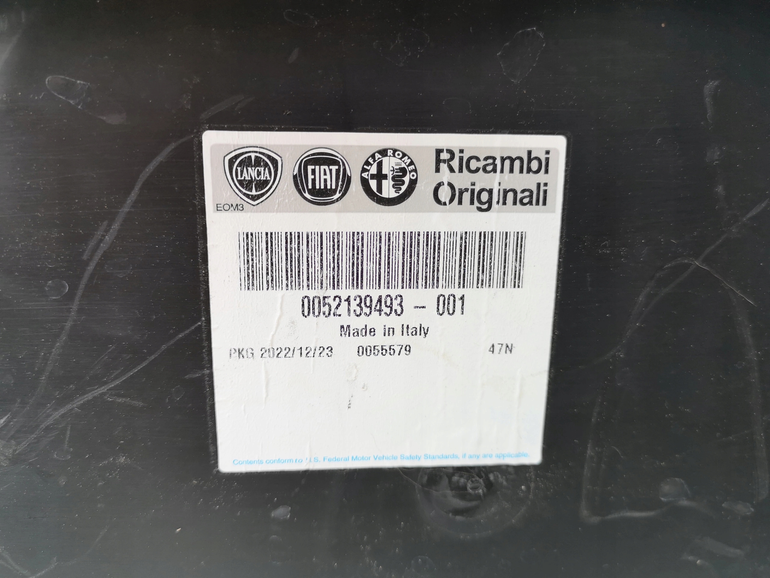 FIAT 500E NADKOLE LEWE TYŁ 52139493 Wersja Europejska